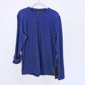 Mens Lululemmon blue Surge Warm Long Sleeve Small